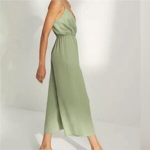 50% off Wilfred 'Melodie' Cropped Wide Leg Jumpsuit With Pockets